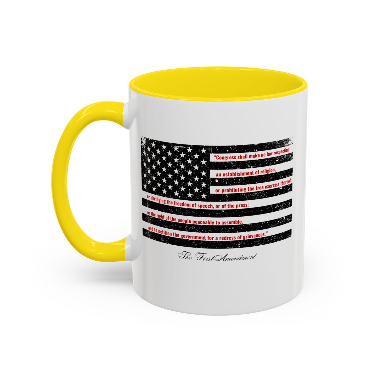 THE FIRST AMENDMENT Mug | 11oz & 15oz | Perfect for Independence Day/Memorial Day/Everyday