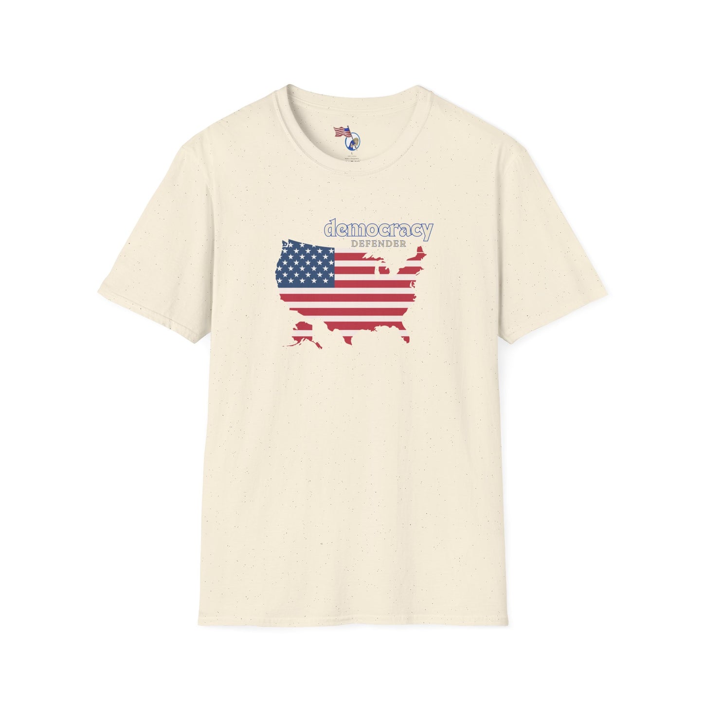 Activist T-Shirt - 'Defend the Democracy, Speak Up'