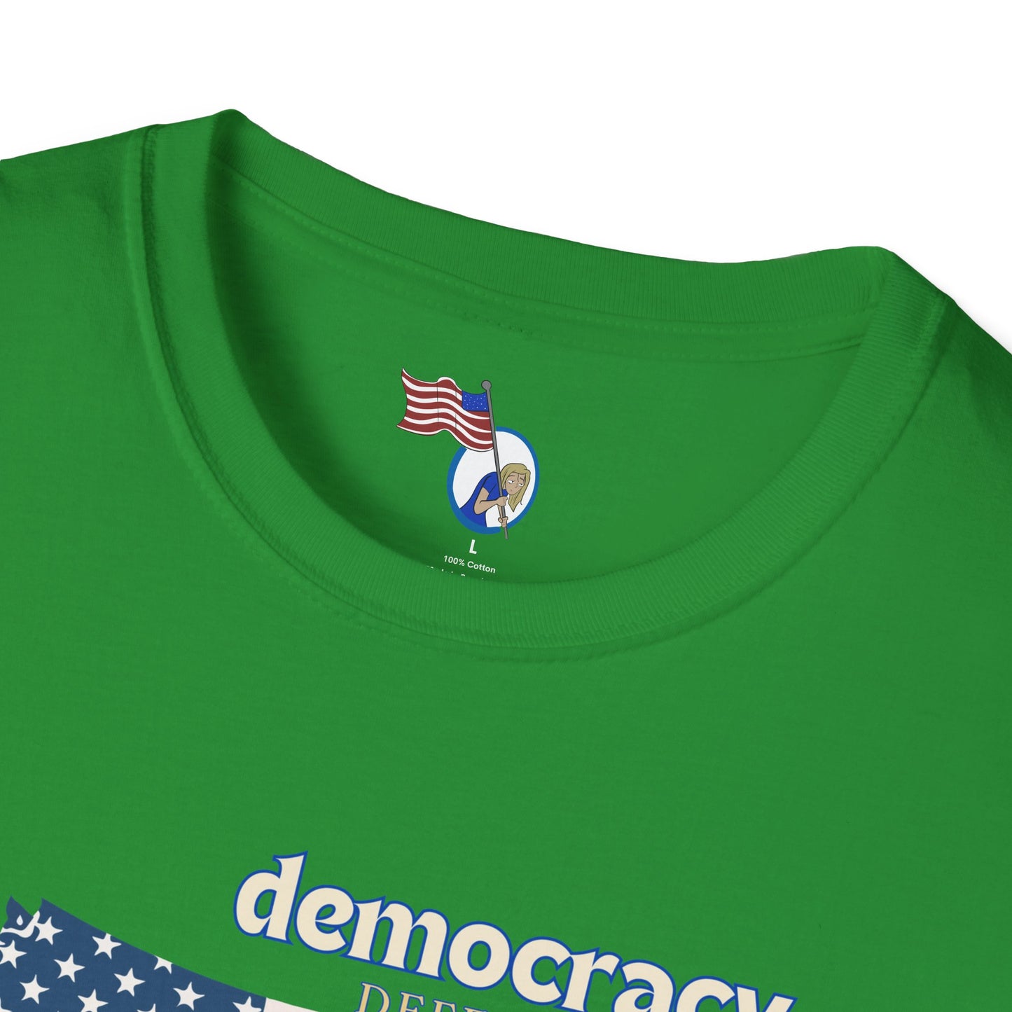 Activist T-Shirt - 'Defend the Democracy, Speak Up'