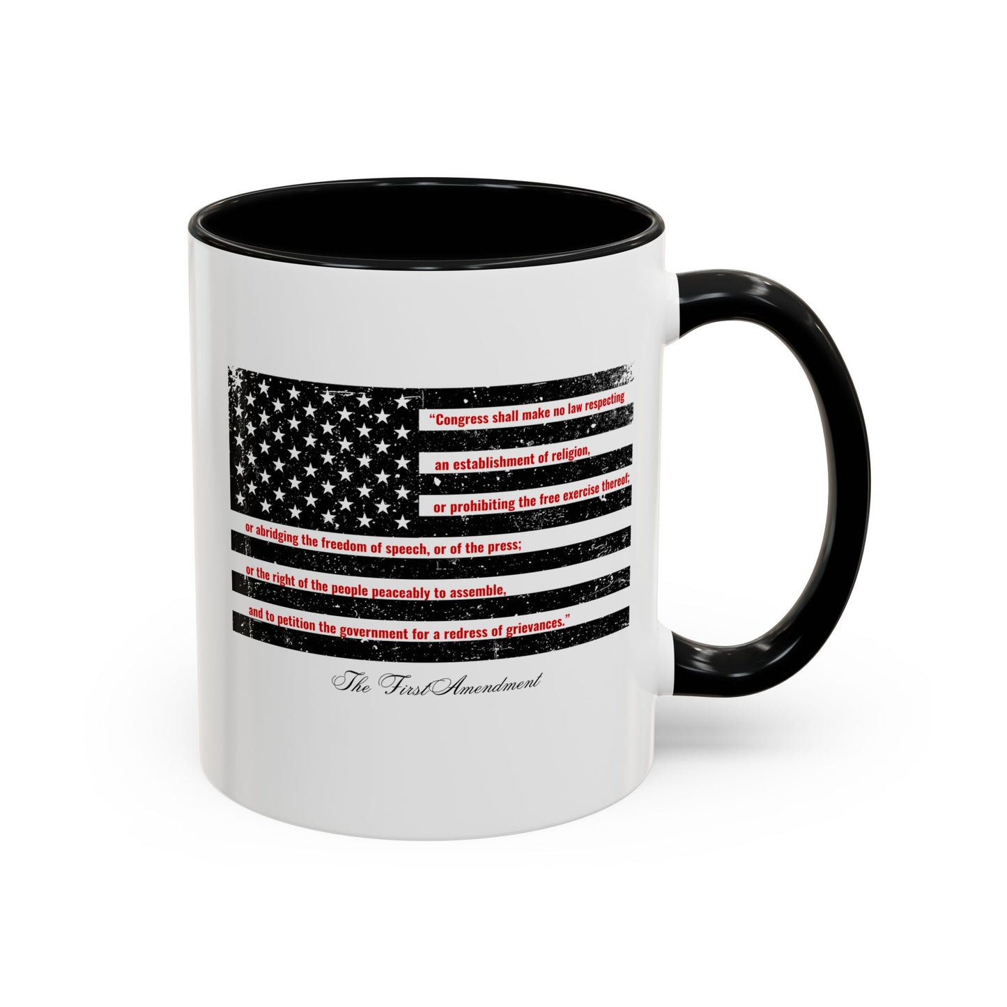 THE FIRST AMENDMENT Mug | 11oz & 15oz | Perfect for Independence Day/Memorial Day/Everyday