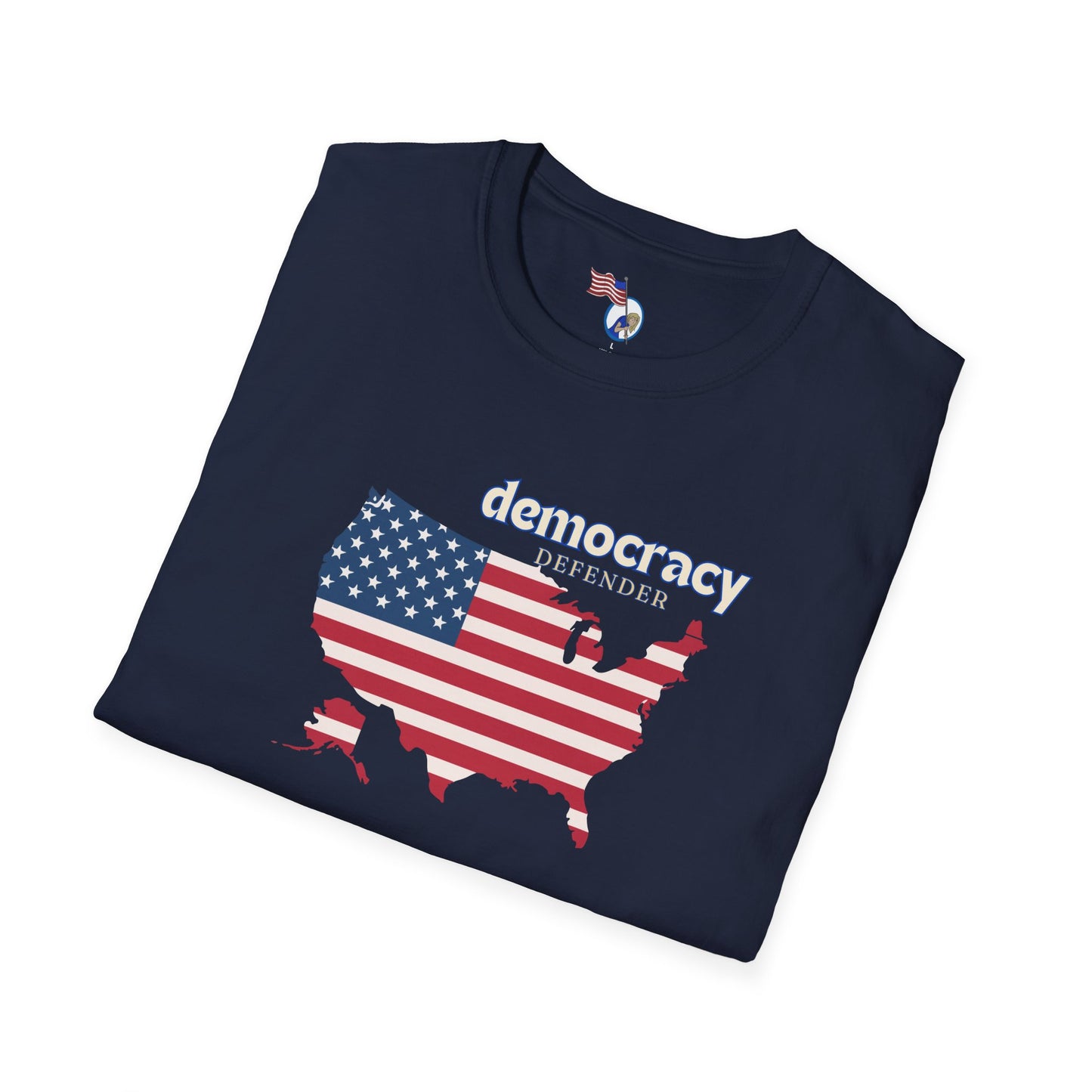 Activist T-Shirt - 'Defend the Democracy, Speak Up'