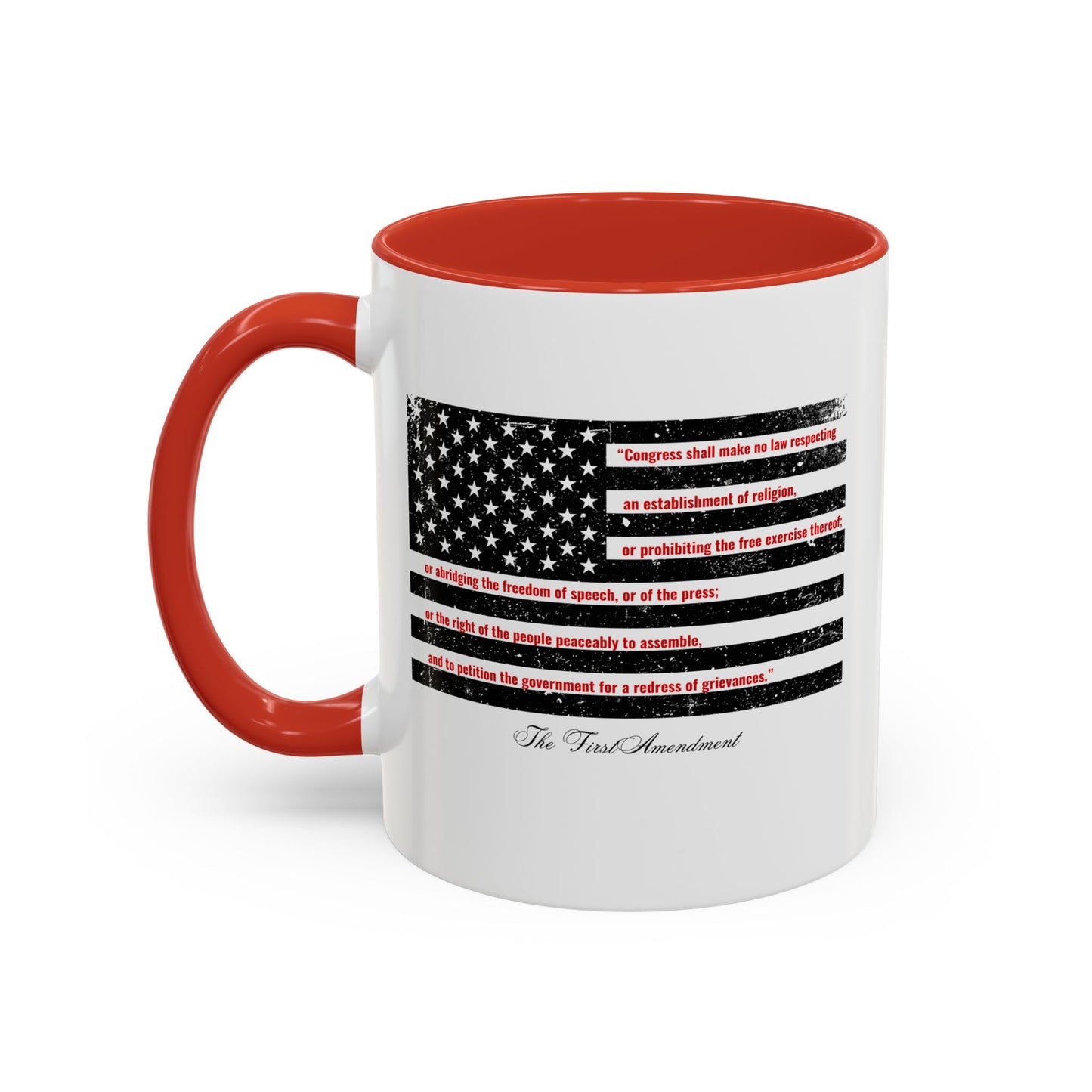 THE FIRST AMENDMENT Mug | 11oz & 15oz | Perfect for Independence Day/Memorial Day/Everyday