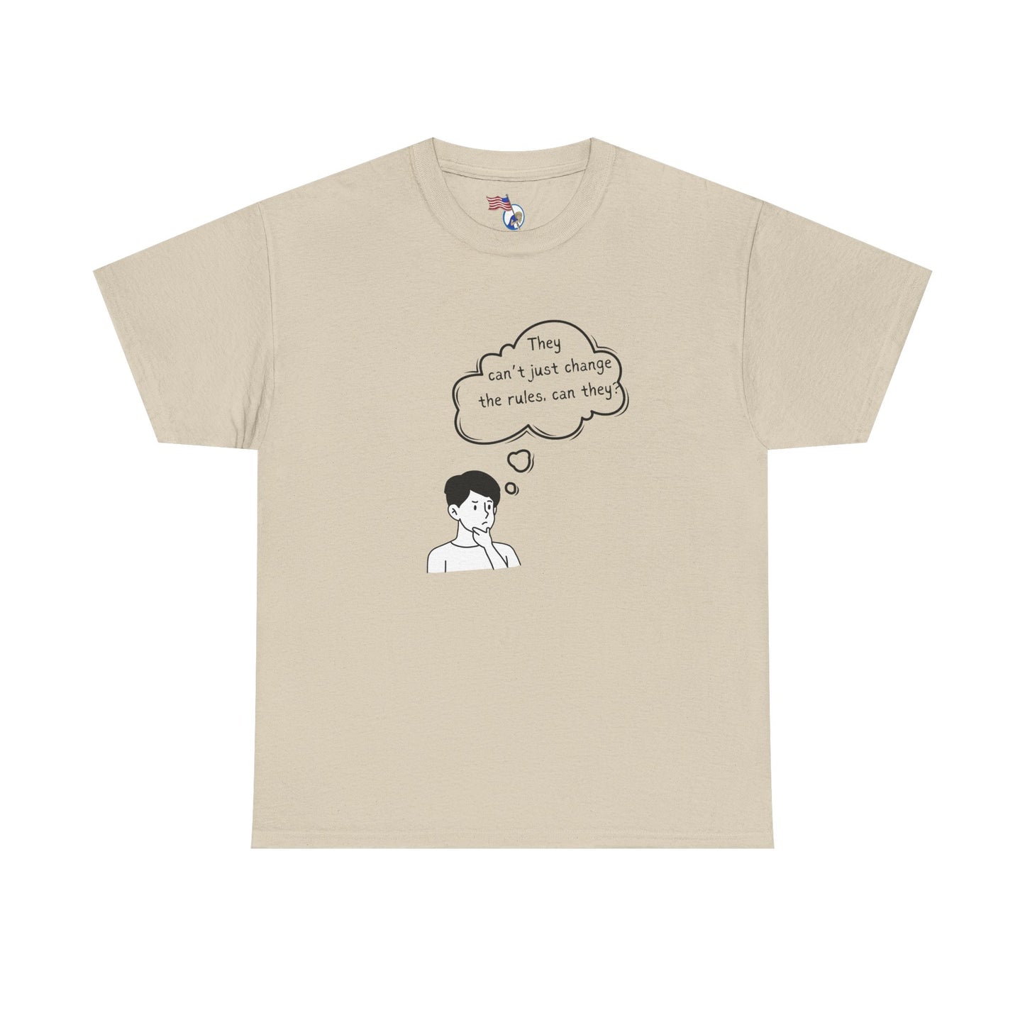 Change the rules? Unisex Heavy Cotton Tee