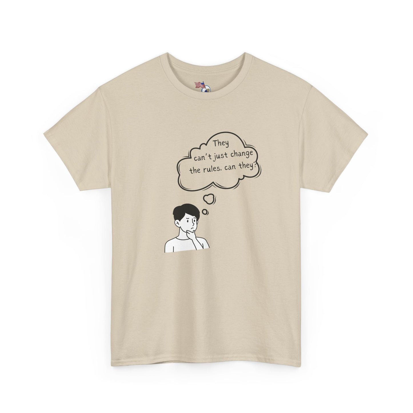 Change the rules? Unisex Heavy Cotton Tee