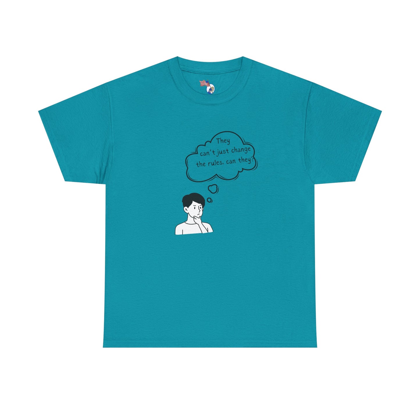 Change the rules? Unisex Heavy Cotton Tee
