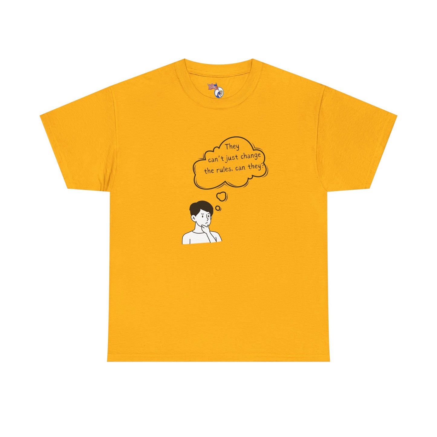 Change the rules? Unisex Heavy Cotton Tee