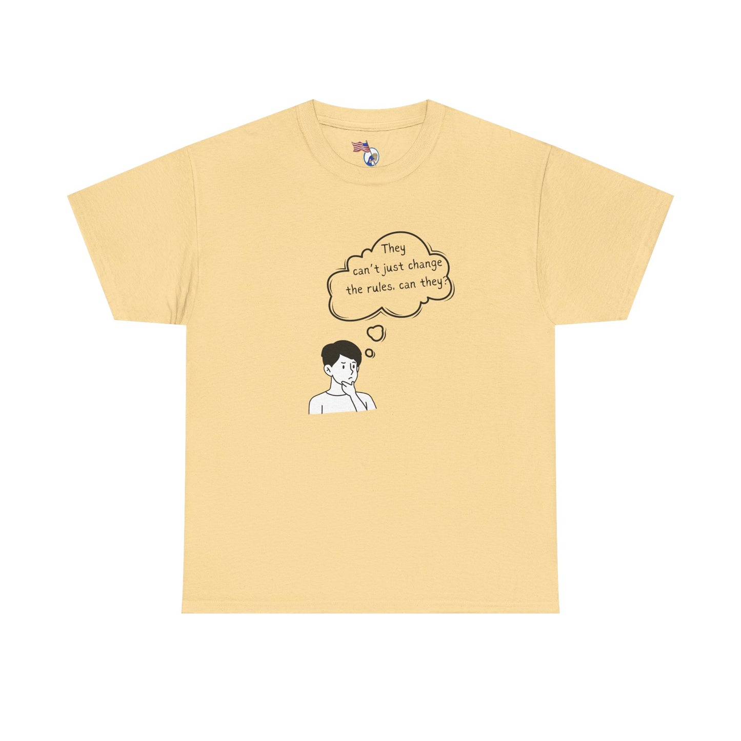 Change the rules? Unisex Heavy Cotton Tee