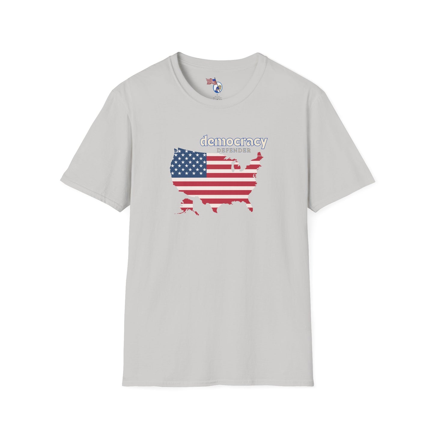 Activist T-Shirt - 'Defend the Democracy, Speak Up'
