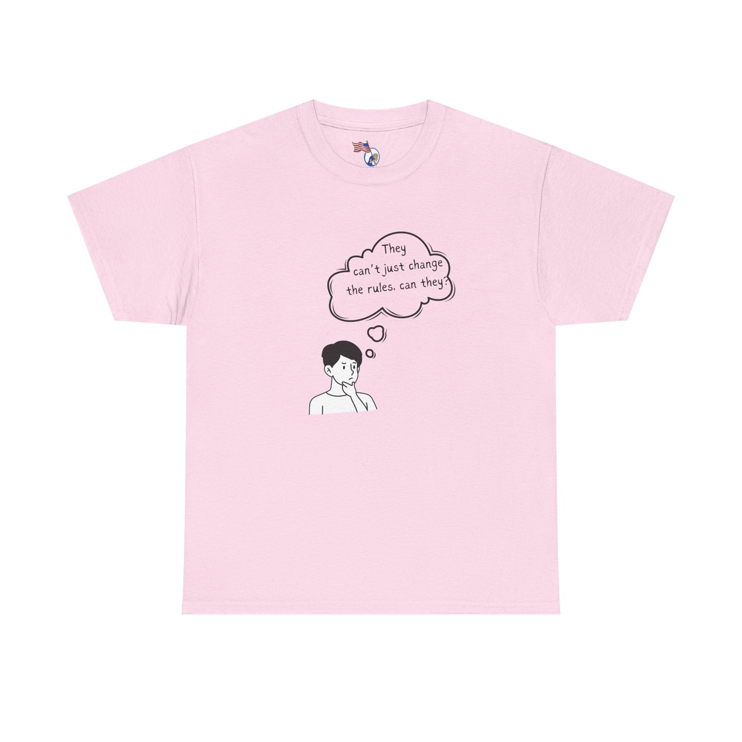 Change the rules? Unisex Heavy Cotton Tee