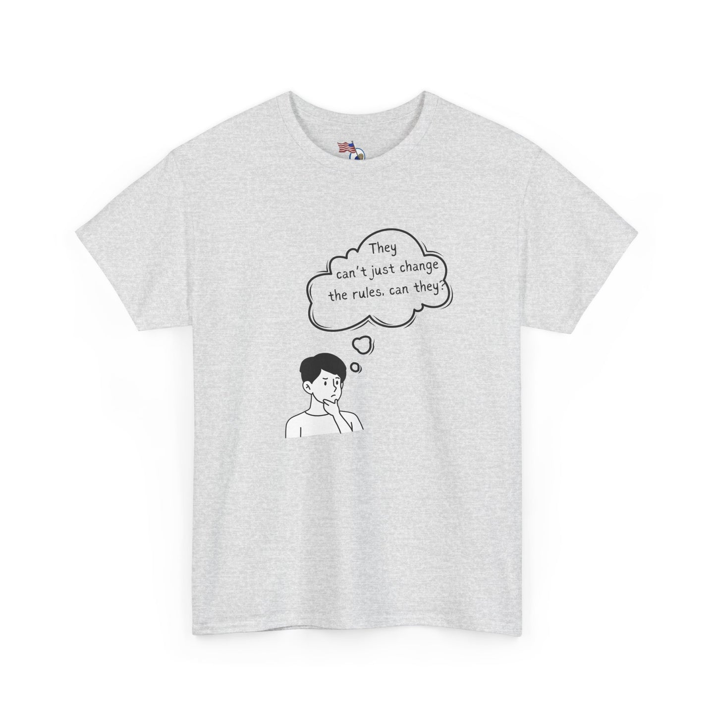 Change the rules? Unisex Heavy Cotton Tee