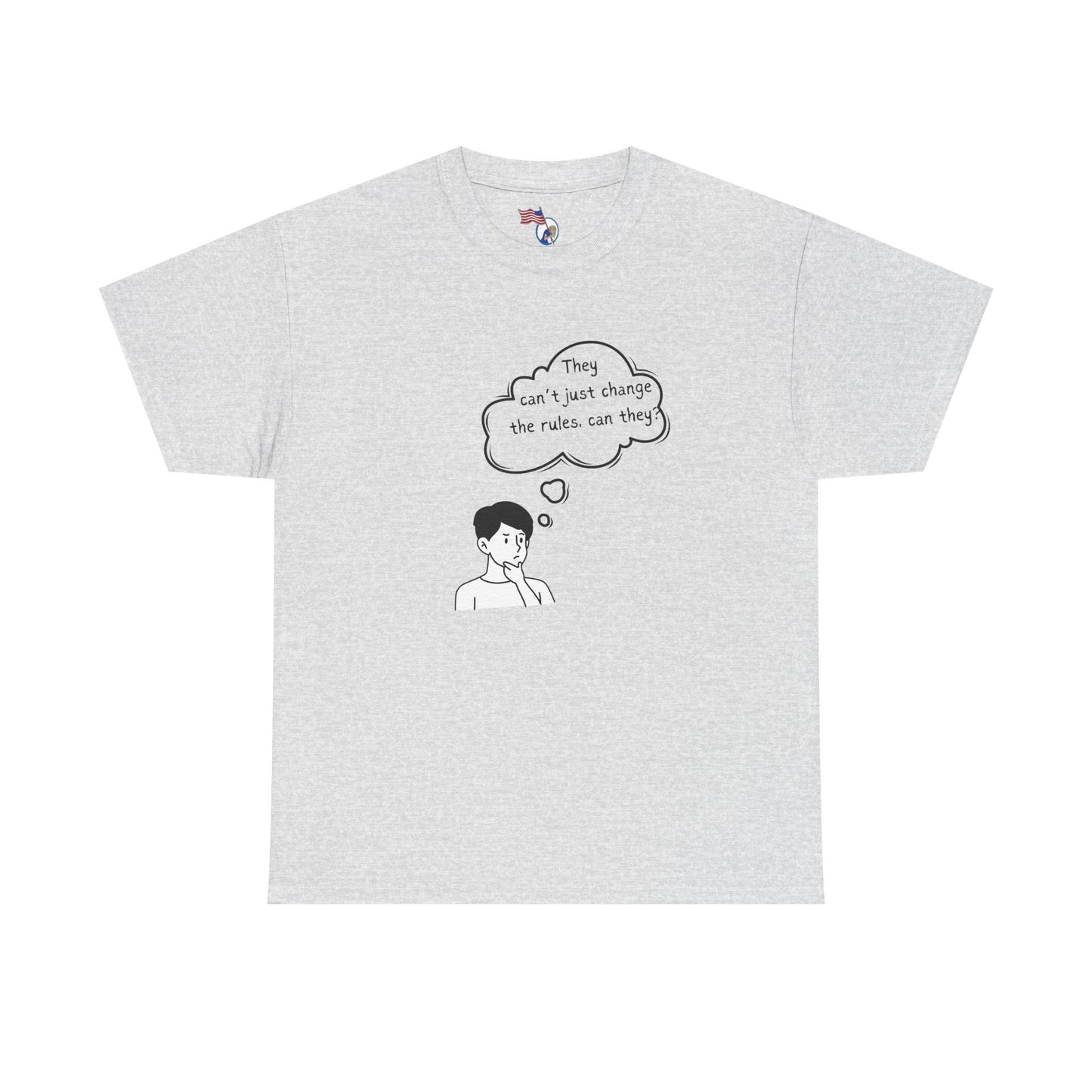 Change the rules? Unisex Heavy Cotton Tee