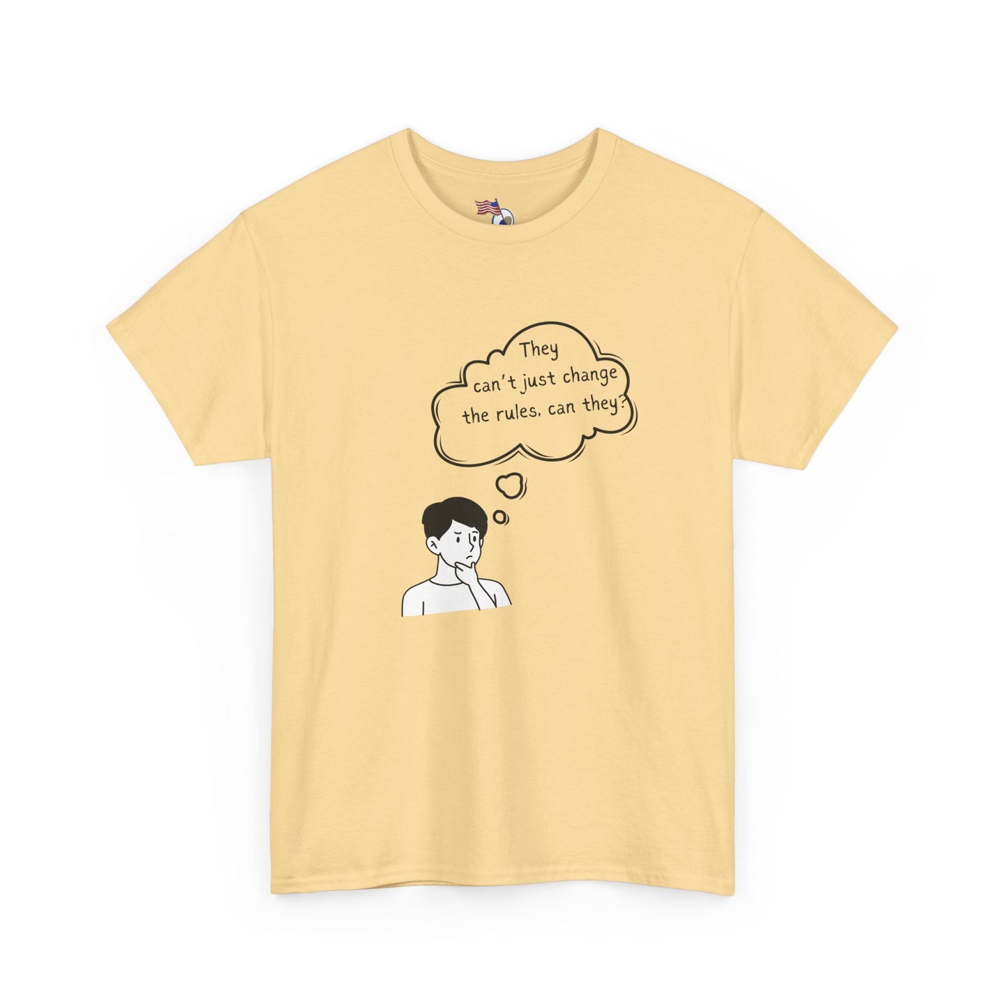 Change the rules? Unisex Heavy Cotton Tee