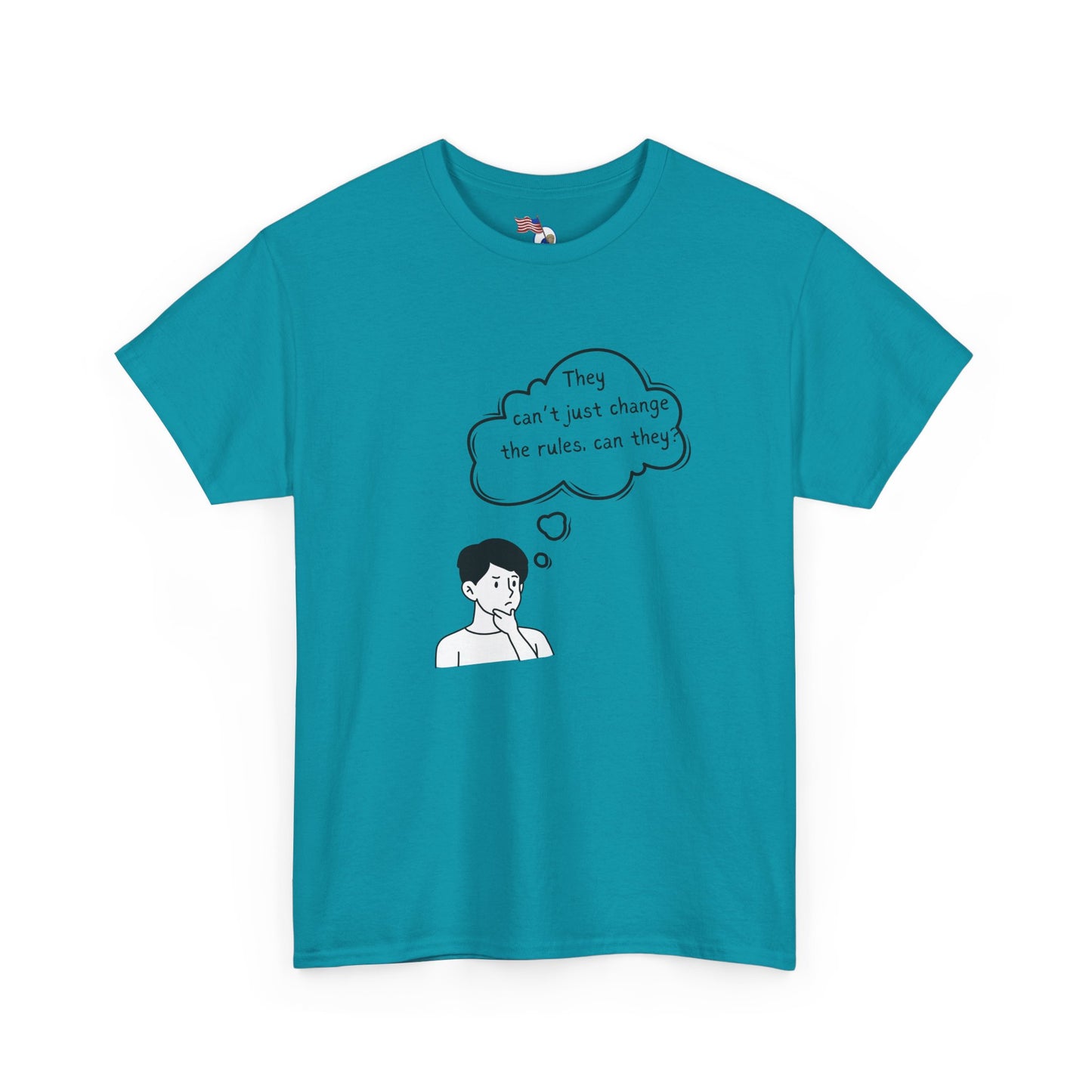 Change the rules? Unisex Heavy Cotton Tee
