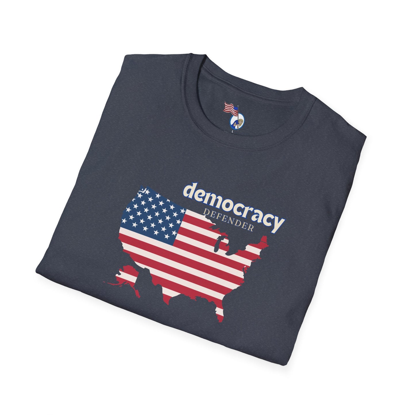 Activist T-Shirt - 'Defend the Democracy, Speak Up'