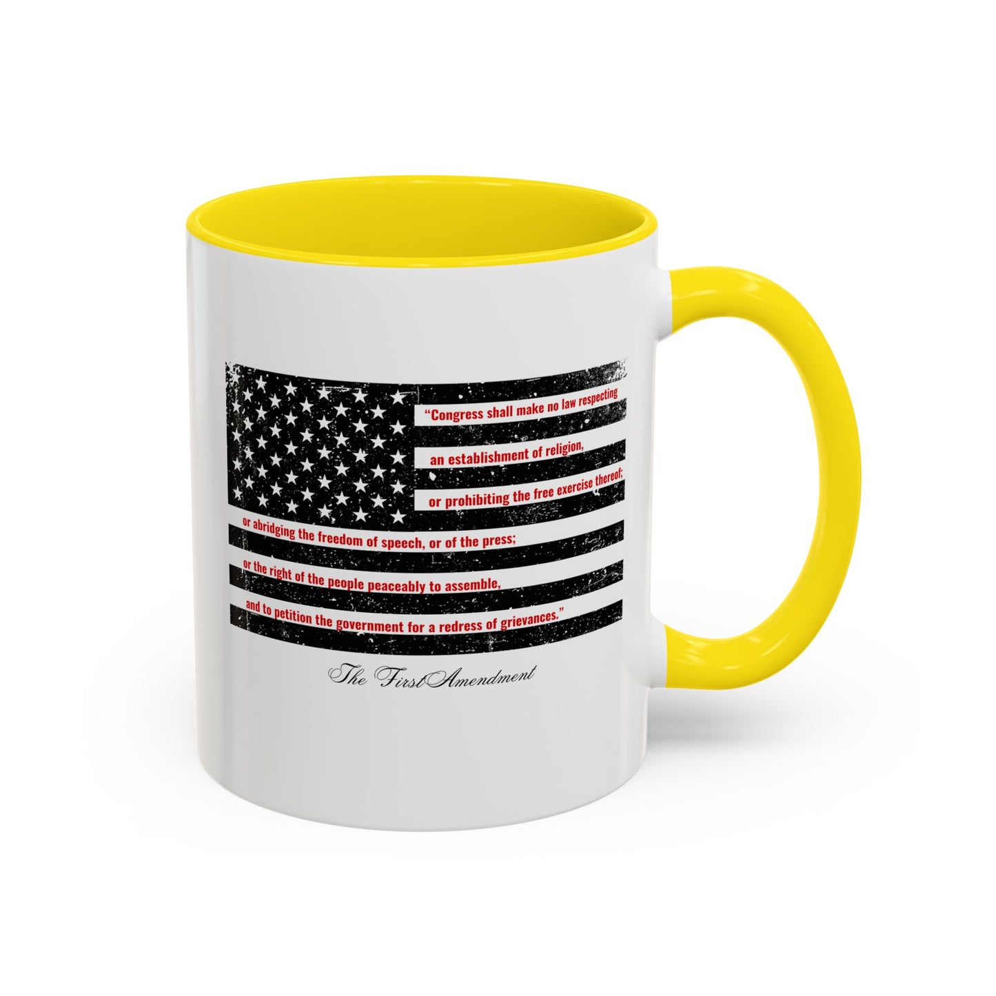 THE FIRST AMENDMENT Mug | 11oz & 15oz | Perfect for Independence Day/Memorial Day/Everyday