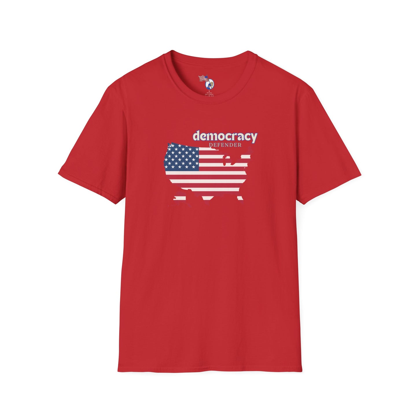 Activist T-Shirt - 'Defend the Democracy, Speak Up'