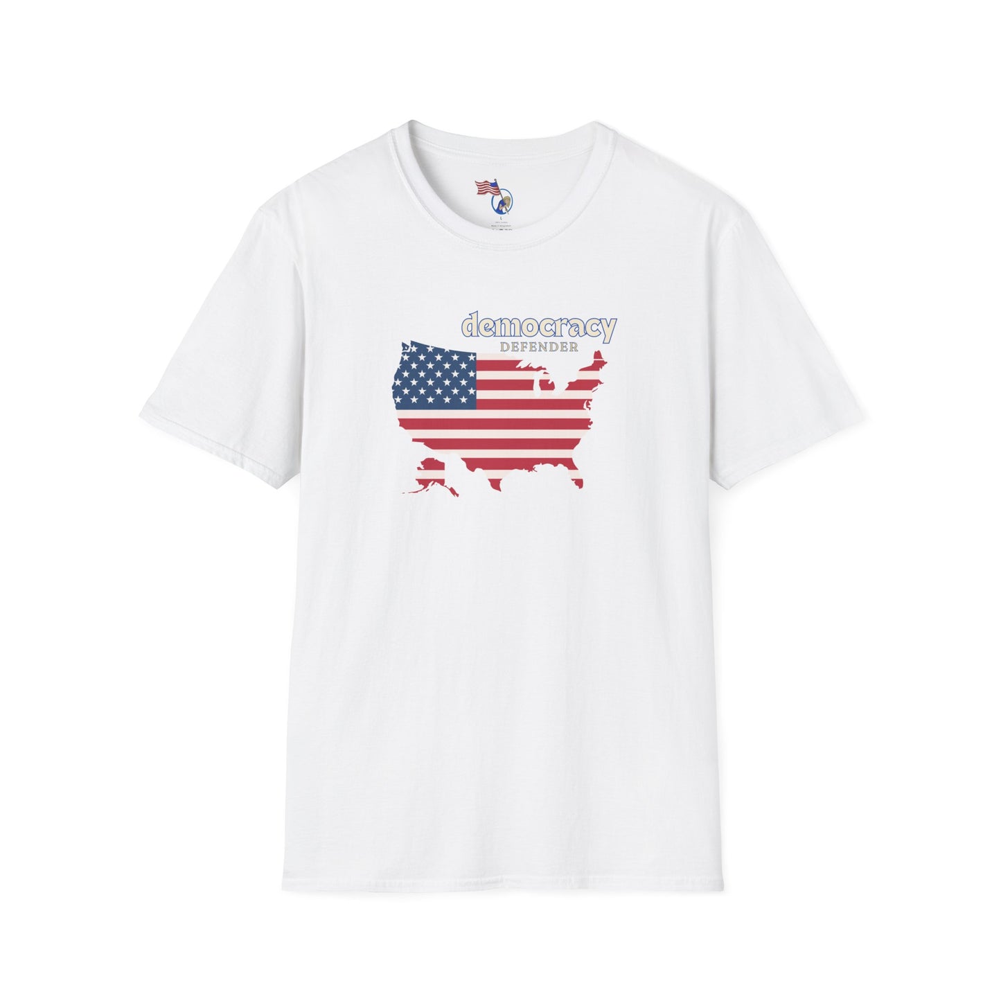 Activist T-Shirt - 'Defend the Democracy, Speak Up'