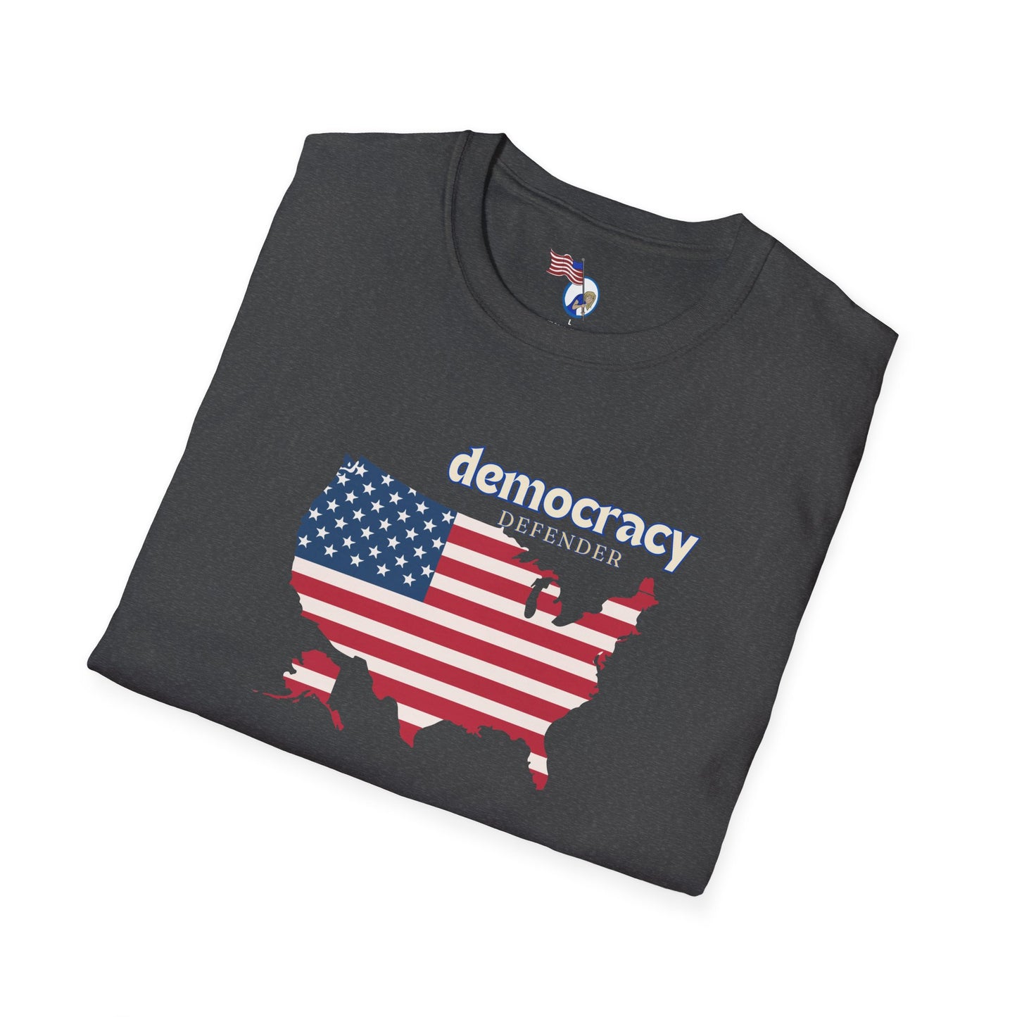 Activist T-Shirt - 'Defend the Democracy, Speak Up'