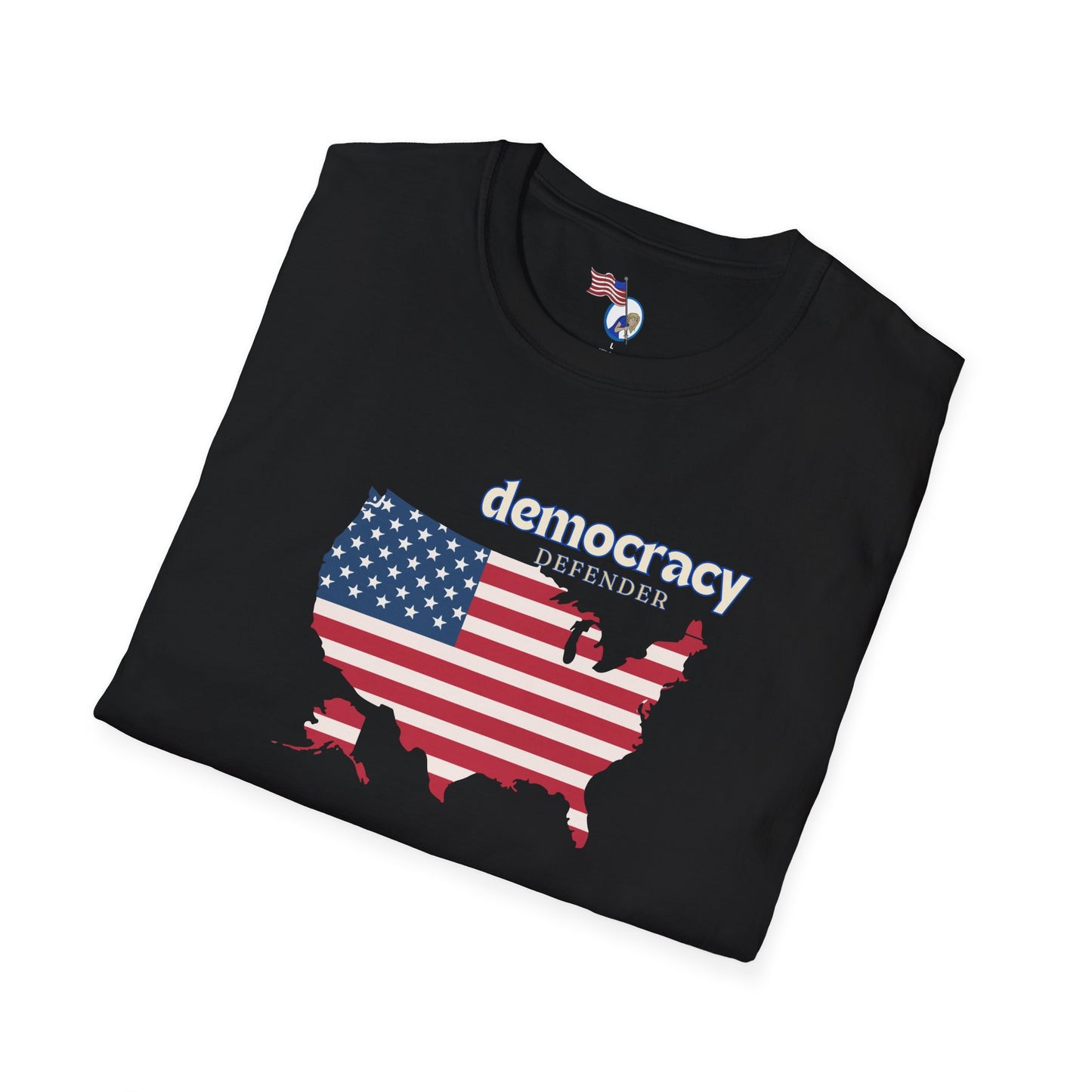 Activist T-Shirt - 'Defend the Democracy, Speak Up'
