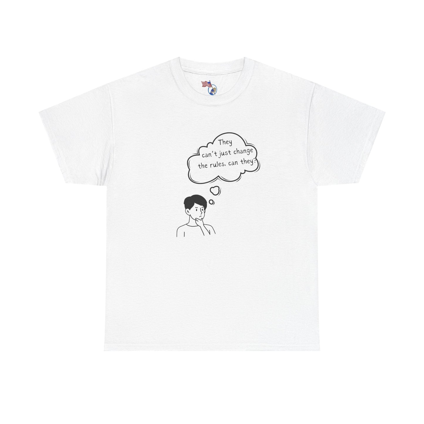 Change the rules? Unisex Heavy Cotton Tee