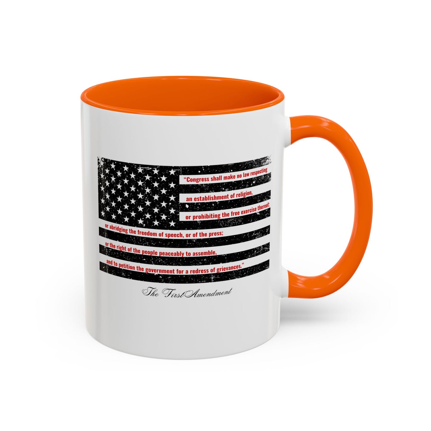 THE FIRST AMENDMENT Mug | 11oz & 15oz | Perfect for Independence Day/Memorial Day/Everyday
