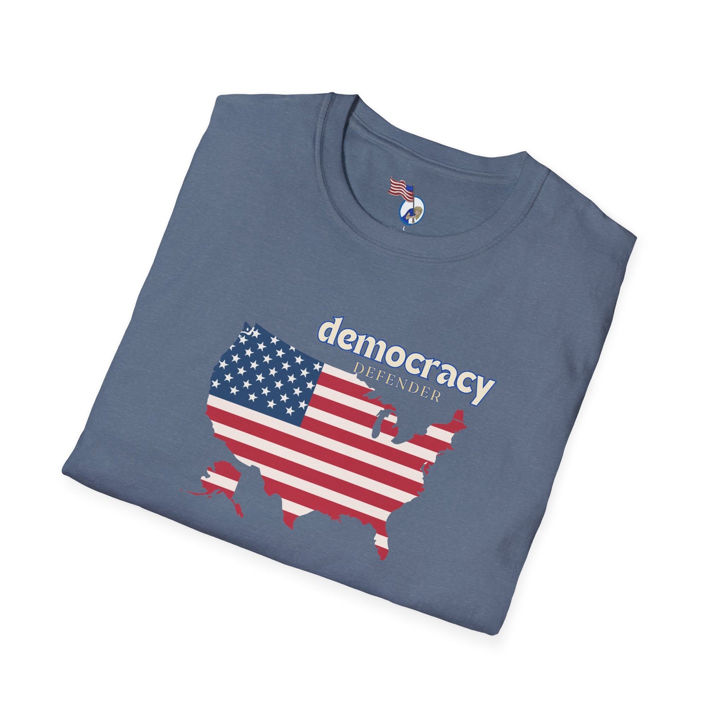 Activist T-Shirt - 'Defend the Democracy, Speak Up'
