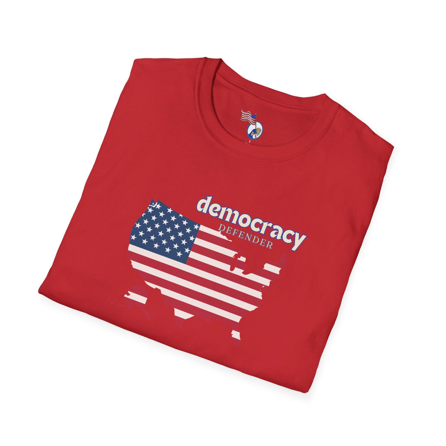 Activist T-Shirt - 'Defend the Democracy, Speak Up'