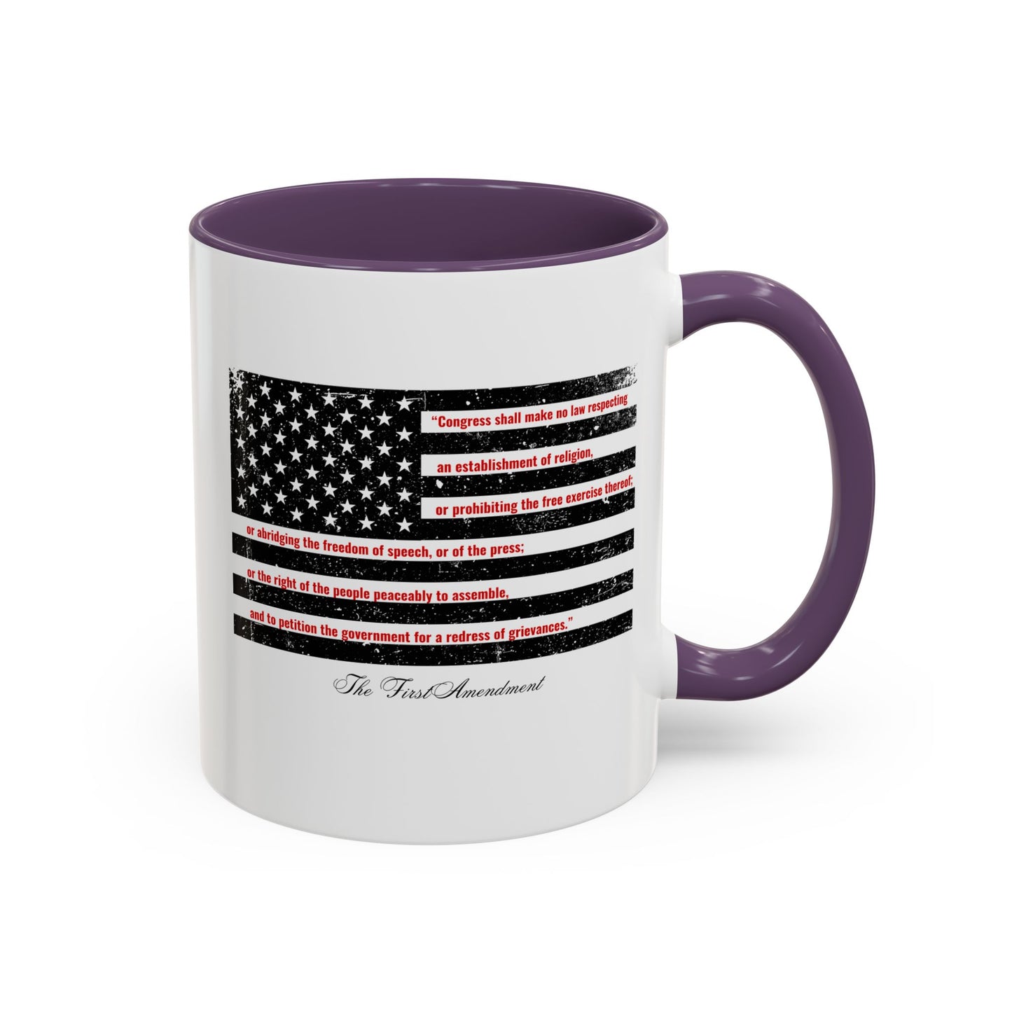 THE FIRST AMENDMENT Mug | 11oz & 15oz | Perfect for Independence Day/Memorial Day/Everyday