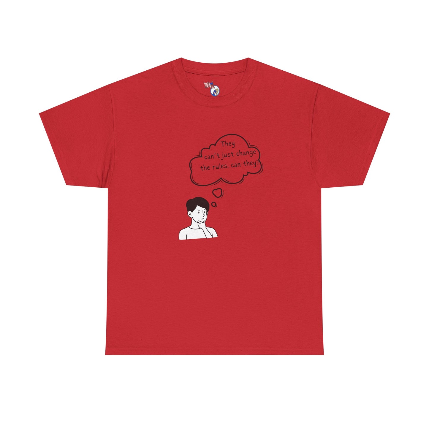 Change the rules? Unisex Heavy Cotton Tee