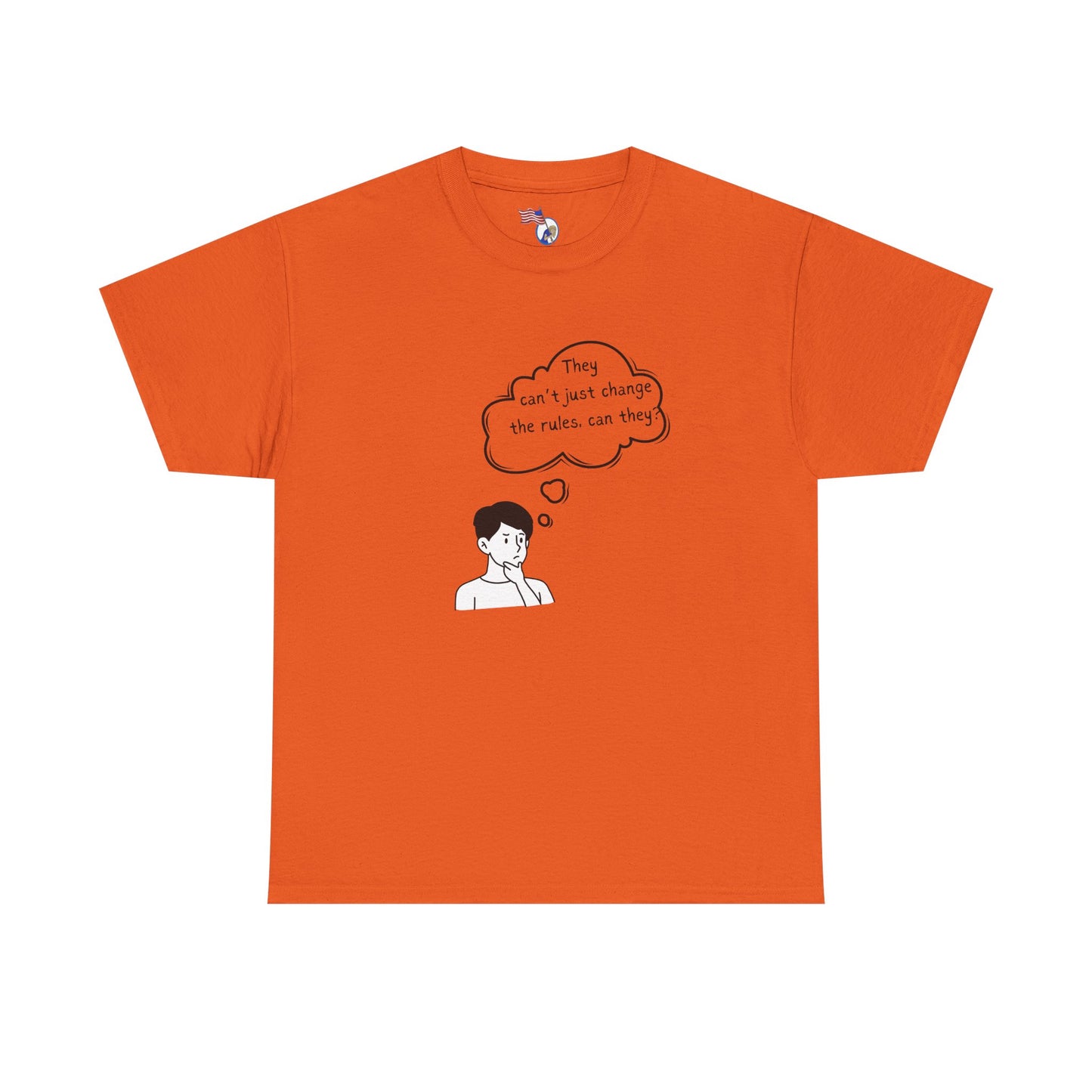 Change the rules? Unisex Heavy Cotton Tee