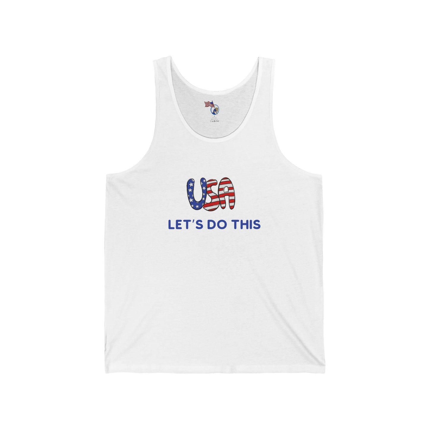 Let's do this Unisex Jersey Tank
