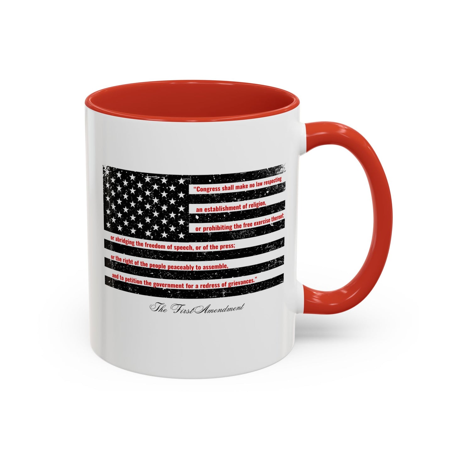 THE FIRST AMENDMENT Mug | 11oz & 15oz | Perfect for Independence Day/Memorial Day/Everyday