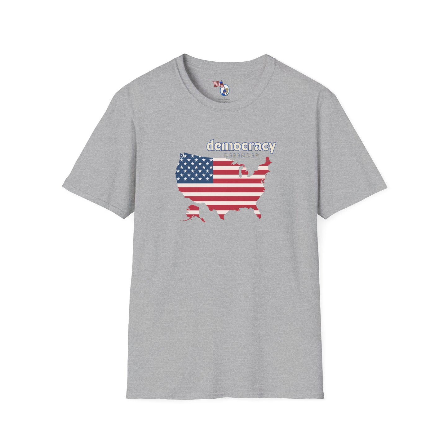 Activist T-Shirt - 'Defend the Democracy, Speak Up'