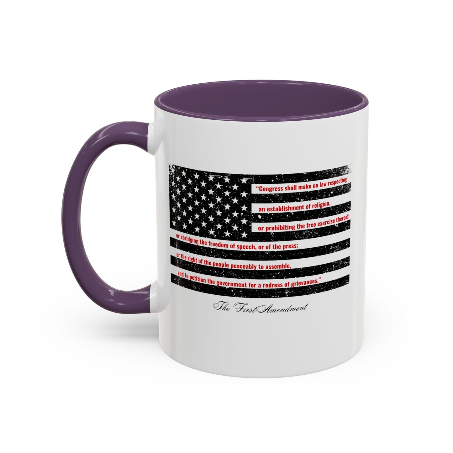 THE FIRST AMENDMENT Mug | 11oz & 15oz | Perfect for Independence Day/Memorial Day/Everyday