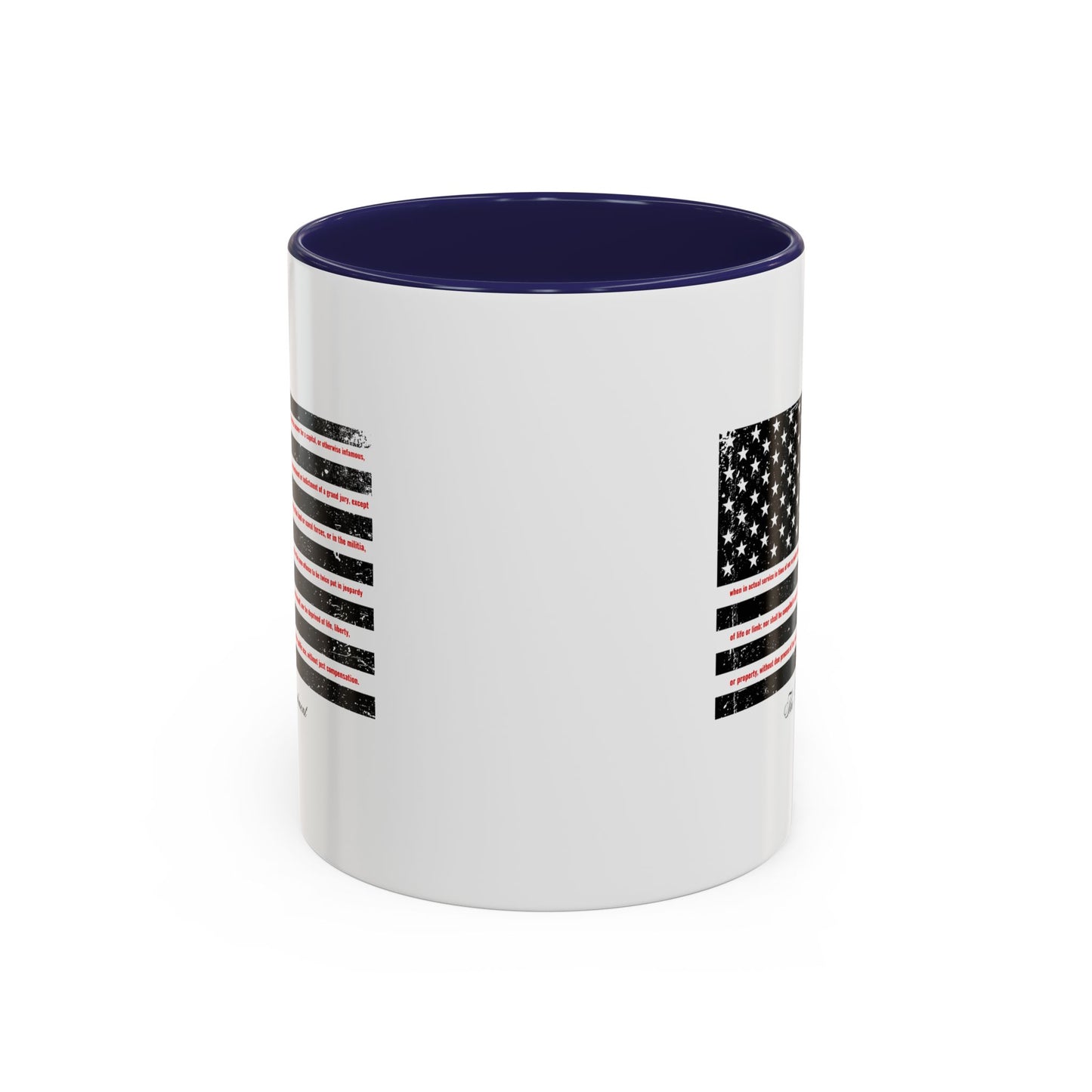 Fifth Amendment Mug - Self-incrimination. Double Jeopardy