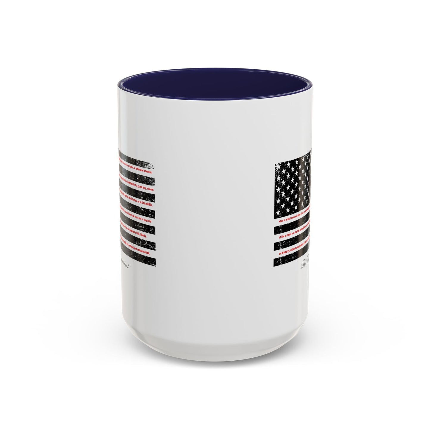 Fifth Amendment Mug - Self-incrimination. Double Jeopardy