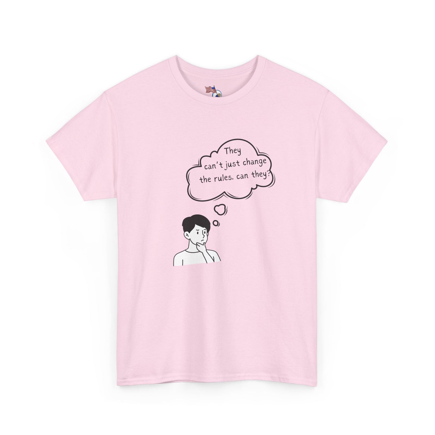Change the rules? Unisex Heavy Cotton Tee