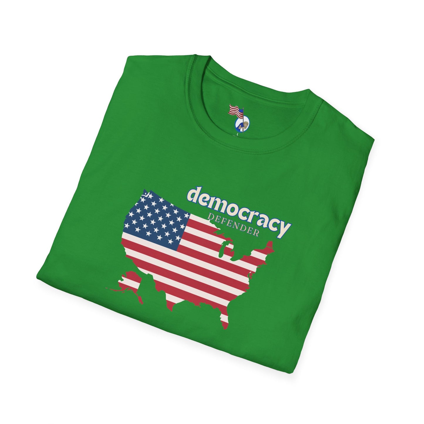 Activist T-Shirt - 'Defend the Democracy, Speak Up'