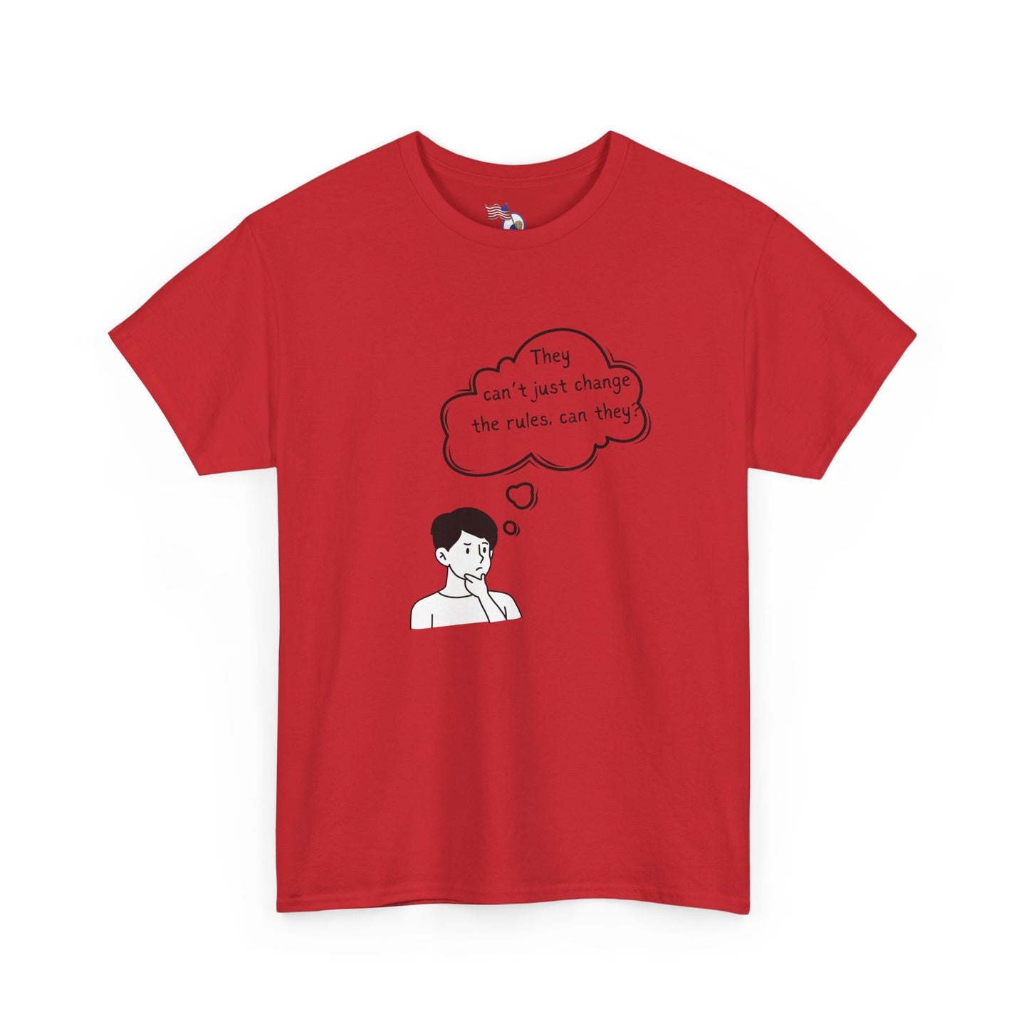 Change the rules? Unisex Heavy Cotton Tee