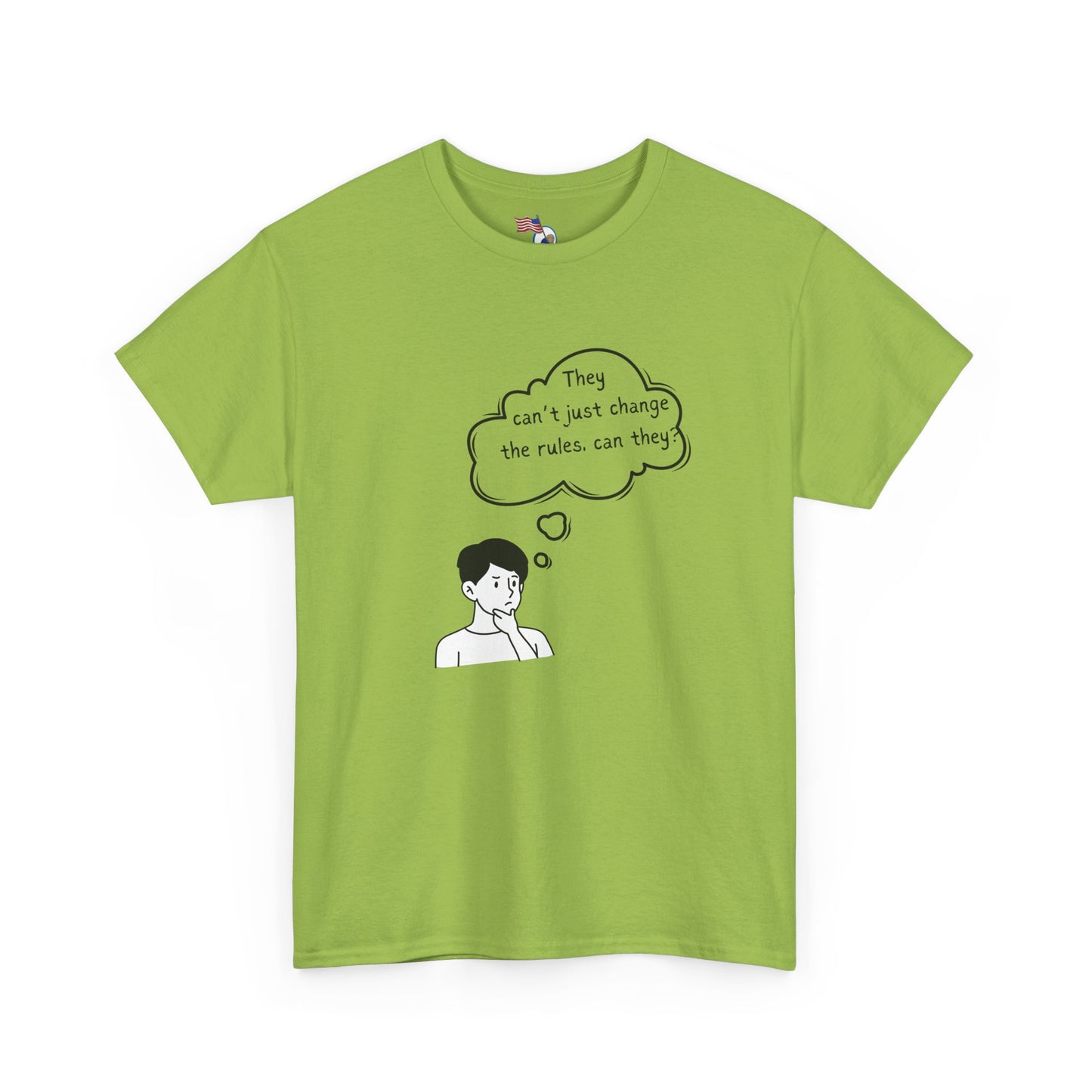 Change the rules? Unisex Heavy Cotton Tee