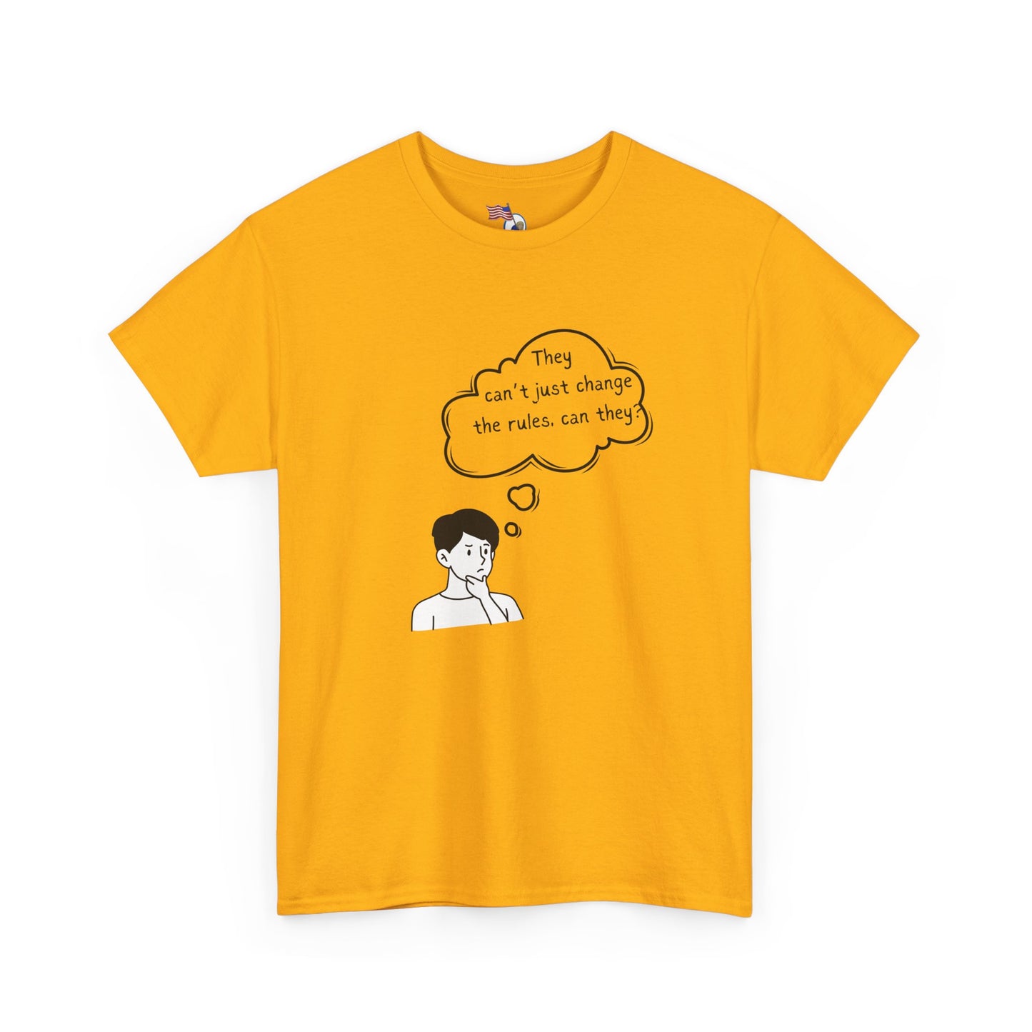 Change the rules? Unisex Heavy Cotton Tee