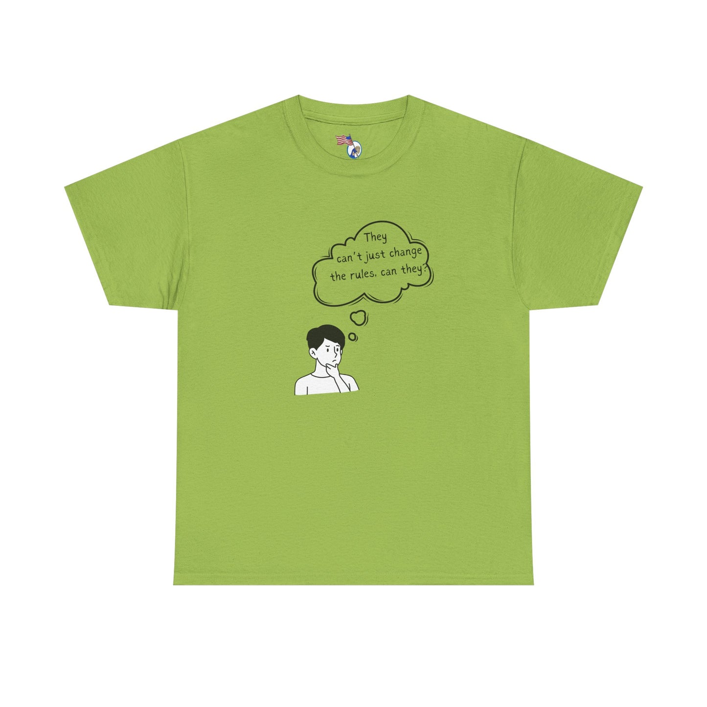 Change the rules? Unisex Heavy Cotton Tee