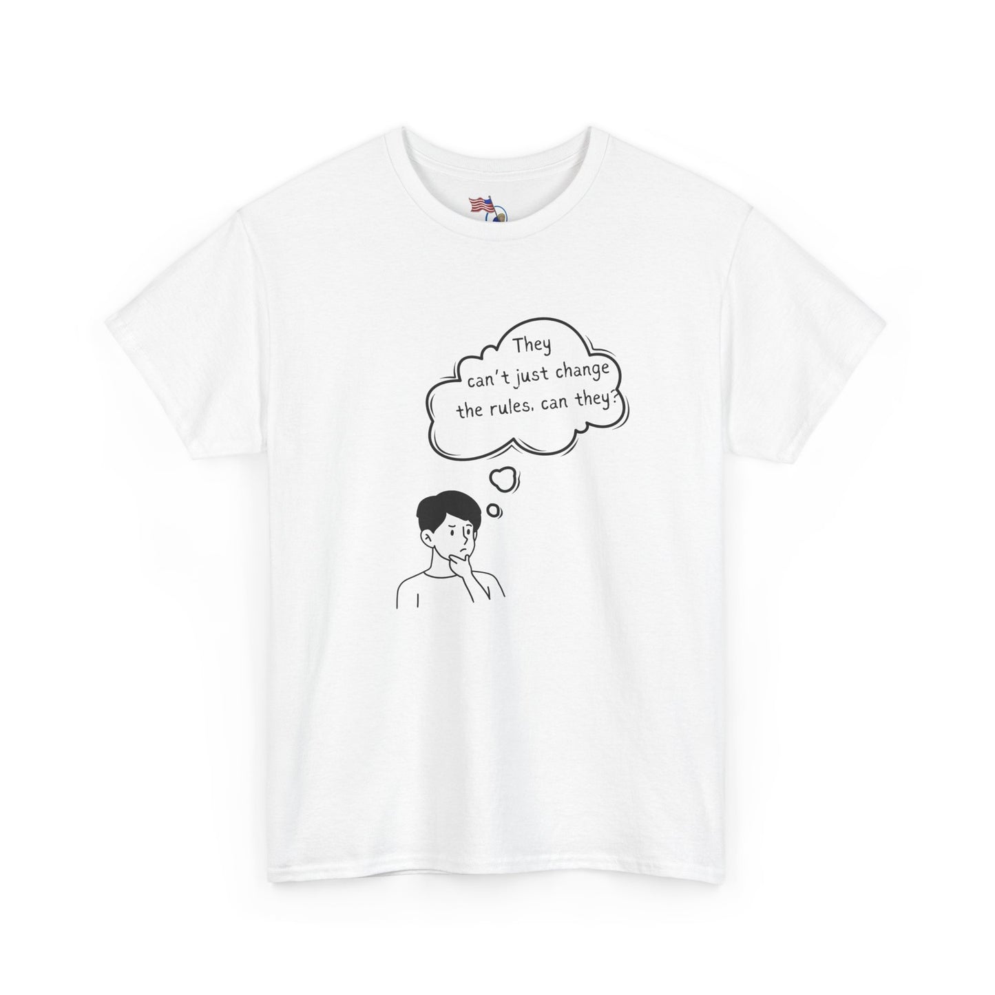 Change the rules? Unisex Heavy Cotton Tee