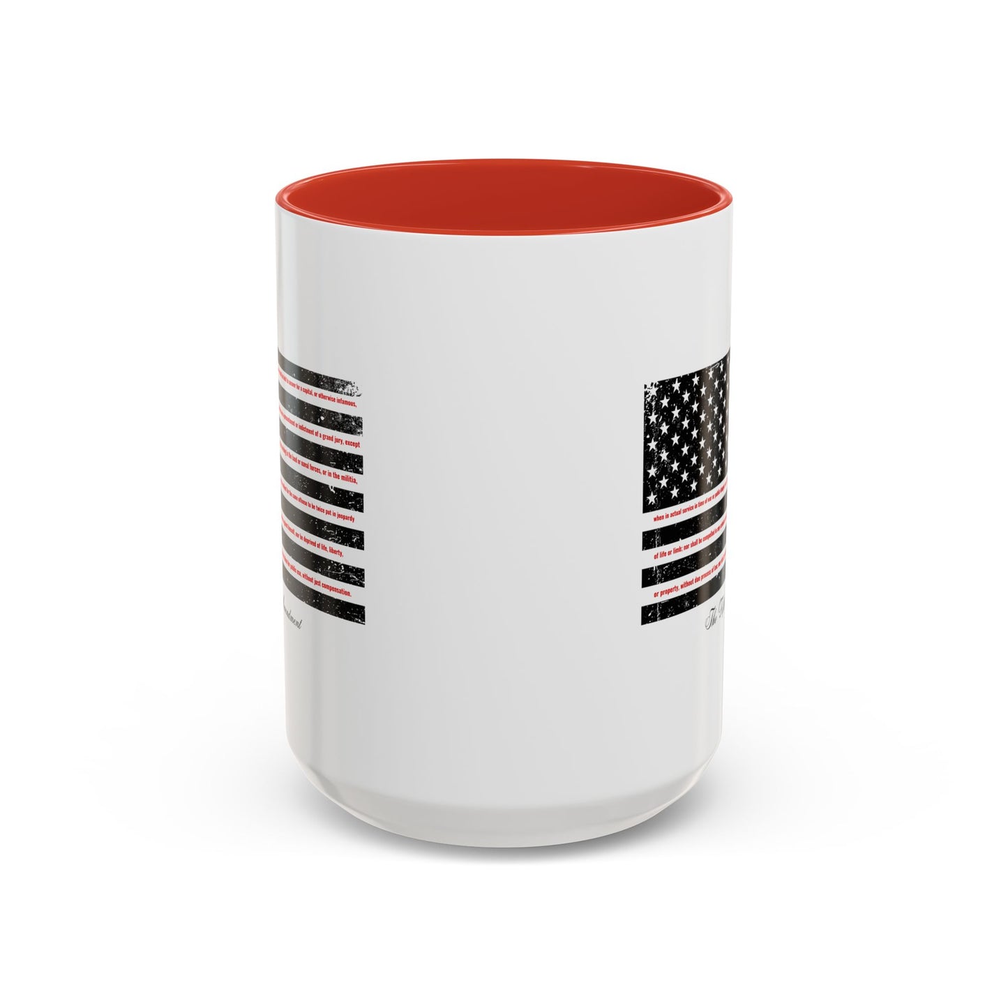 Fifth Amendment Mug - Self-incrimination. Double Jeopardy