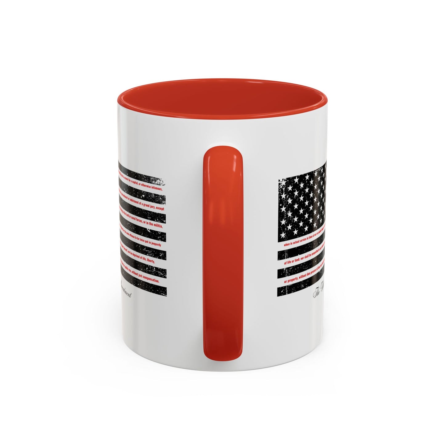 Fifth Amendment Mug - Self-incrimination. Double Jeopardy