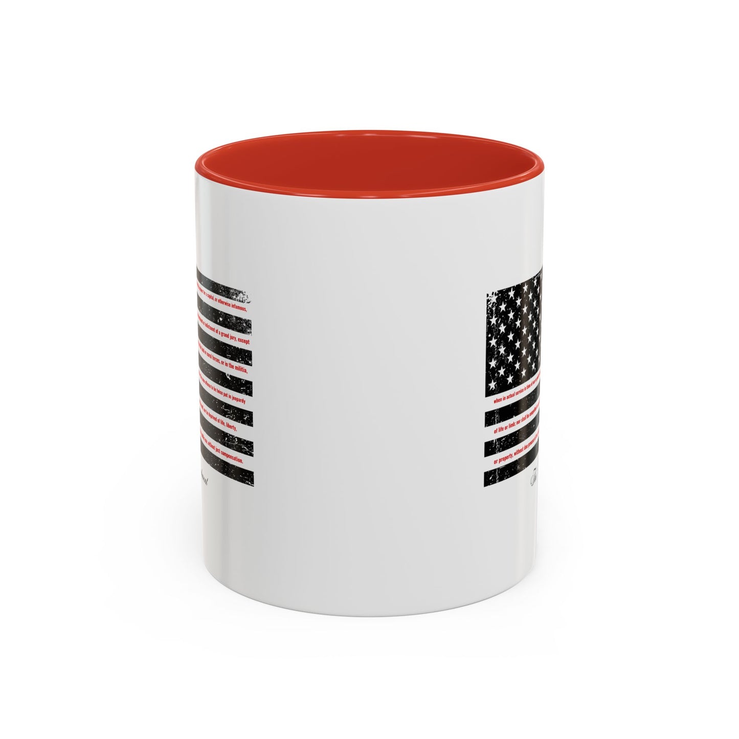 Fifth Amendment Mug - Self-incrimination. Double Jeopardy