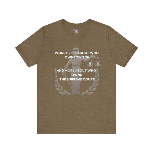 T-Shirt Don't Worry About TikTok Unisex Tee