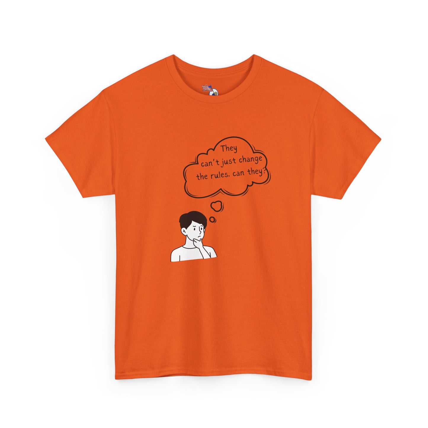 Change the rules? Unisex Heavy Cotton Tee